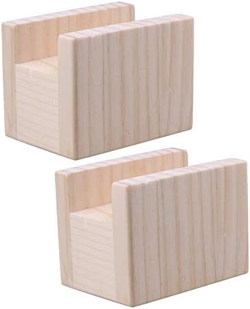 2PCS Bed Risers Furniture Riser Heavy Duty Bed Lifts in Heights of 1.97Inches (add Height 5cm)