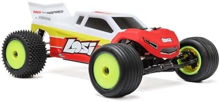 Losi 1/18 Mini-T 2.0 2S 2 Wheel Drive RTR Brushless Stadium Truck Battery & Charger Included Blue LOS-1056T2