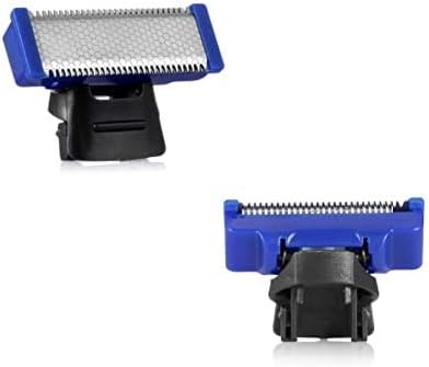 2PCS Shaver Replacement Head for Solo Rechargeable Full Body Hair Trimming Electric Shaver Replacement Cutter Head Solo Blades (2PCS + Storage Bag)