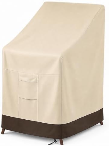 Vailge Stackable Patio Chair Covers & Outdoor Furniture Covers Waterproof