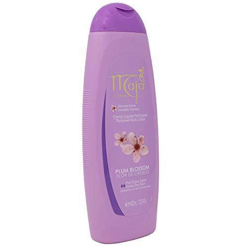 Maja Plum Blossom Body Lotion, Perfumed Body Lotion with Almond Oil and Vitamin E for Dry Skin, Keeping your Skin Hydrated