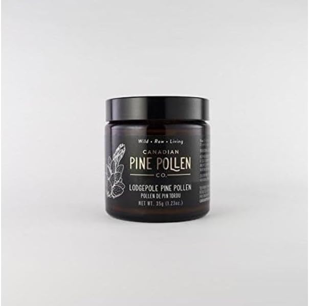 Canadian Pine Pollen Lodgepole Pine Pollen Powder, 30 GR
