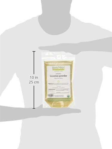 Banyan Botanicals Licorice Powder – Organic Licorice Root Powder (Glycyrrhiza Glabra) – for Supporting Healthy Digestion and Respiratory System