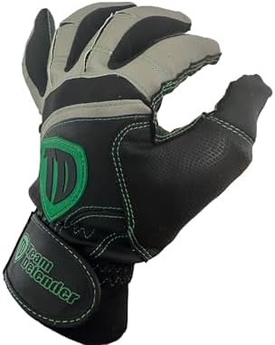 Team Defender Pro Series Padded TD Baseball Glove | Glove Protects Thumb | Rigid Rubber Thumb Mold Prevents Hyperextension, Hand Injuries