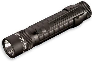Maglite MAG-TAC Rechargeable LED Flashlight – Plain Head, High-Performance Tactical Light – Black