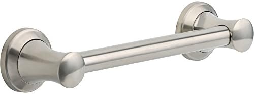 Delta Faucet 41712-CZ Transitional 12-Inch Grab Bar with Concealed Mounting, Champagne Bronze