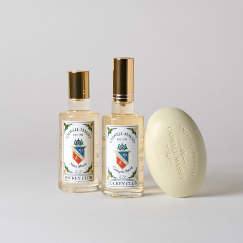 Caswell-Massey Number Six Gold Cap After Shave, Soothing Aftershave with Orange Blossom, Bergamot & Rosemary, 3 Fl Oz