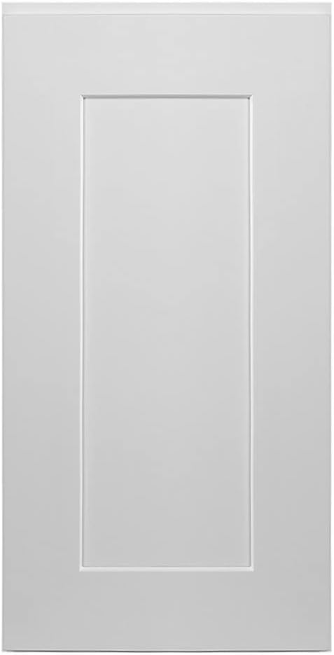 Design House Brookings Kitchen Wall Cabinet, 12", White | Adjustable Shelves, Adjustable Hinges, Wall Mount, Contemporary/Modern, Wood, Kitchen, 561530