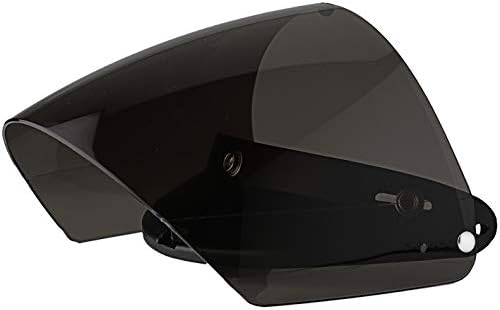 3-Snap Flip Shield Visor for Motorcycle Helmets (Clear)