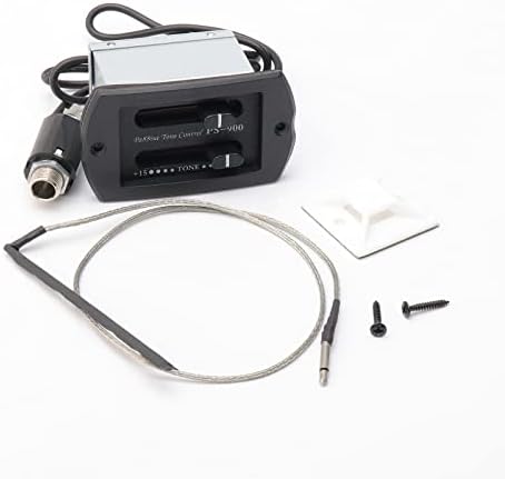 Small Black Passive Tone Volume EQ Kit and Pickup for Guitar PS900