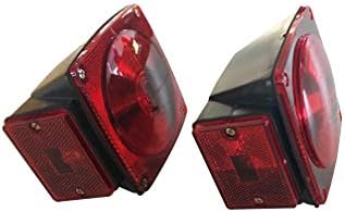 MAXXHAUL 70094 12V Incandescent Trailer Light Kit | Stop, Tail, Brake