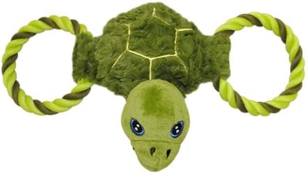 Jolly Pets Jolly Tug-a-Mal Monkey Tug/Squeak Toy, Medium