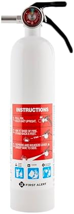 First Alert Fire Extinguisher, Standard Garage Use | GARAGE10 UL RATED 10-B:C, Red 1-Pack