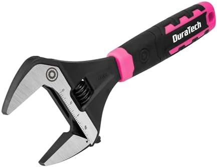 DURATECH 10-Inch Wide Jaw Adjustable Wrench