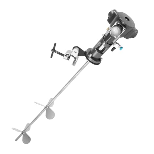 50 Gallon Pneumatic Automatic Paint Mixer Stainless Steel Pneumatic Mixer Paint Mixer Industrial Coating Ink Paint Mixer Air Agitator 1/2 HP 200L