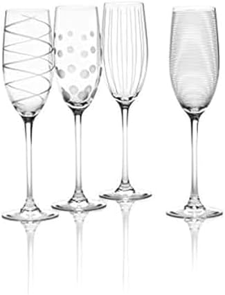 Mikasa Cheers Bordeaux Wine Glass, Set of 4, 24 Ounce, Clear