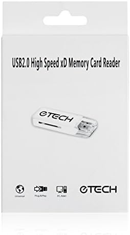 eTECH USB2.0 High Speed xD Memory Card Reader Supports Olympus and Fuji XD Picture Card 1GB 2GB