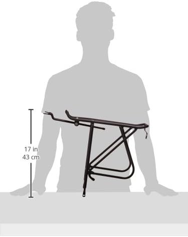 Axiom Journey Adjustable Cycle Rack, Black