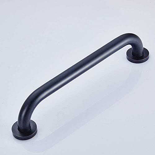 ELLO&ALLO Brushed Nickel Bathroom Shower Grab Bar, Home Care Bath Handrail (12 Inch)