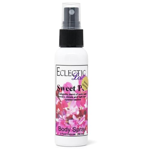 Sweet Pea Body Spray, 2 ounces, Body Mist