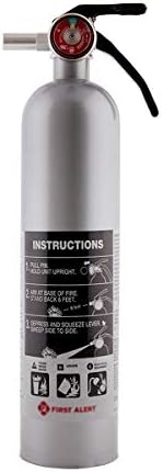 First Alert Fire Extinguisher, Standard Home Use | HOME1 UL RATED 1-A:10-B:C, Red 4-Pack