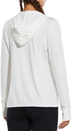 baleaf Women's Sun Protection Hoodie Jacket UPF 50+ Full Zip with Pocket