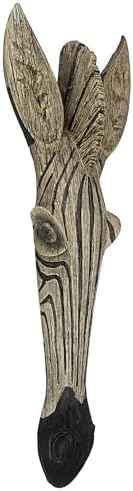 Design Toscano Animal Mask of the Savannah Wall Sculpture: Giraffe