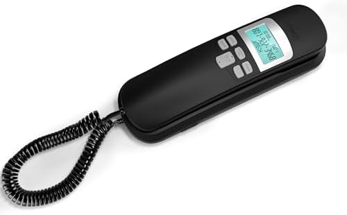 VTech CD1113 Corded Phone for Home Office - Easy-to-Use Telephone with Caller ID/Call Waiting, 13 Speed Dial Keys, No AC Power Required, Flash