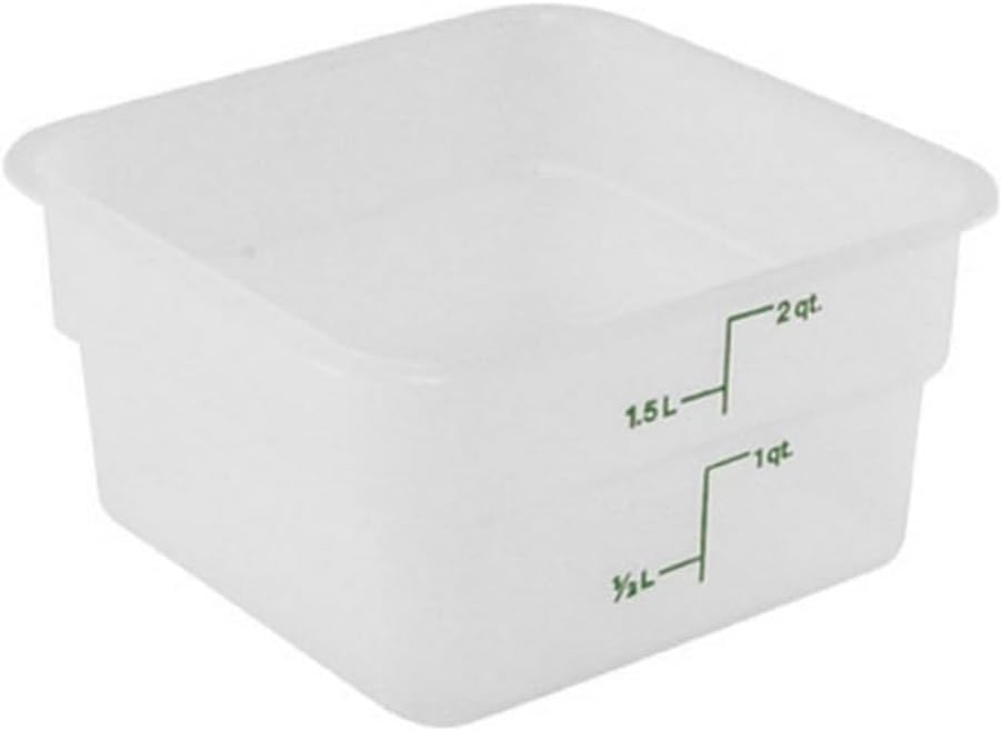 Cambro 2Sfspp190, 2 Qt Polypropylene Food Storage Container - Camsquare