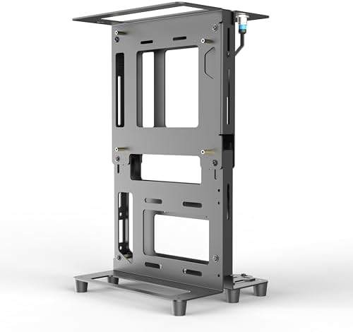PC Creative Assembly Frame Test Bench，DIY Computer Case PC Frame Desktop Chassis Rack Stand Open Air Testbench Fits ATX ITX M-ATX Motherboard (ITX)