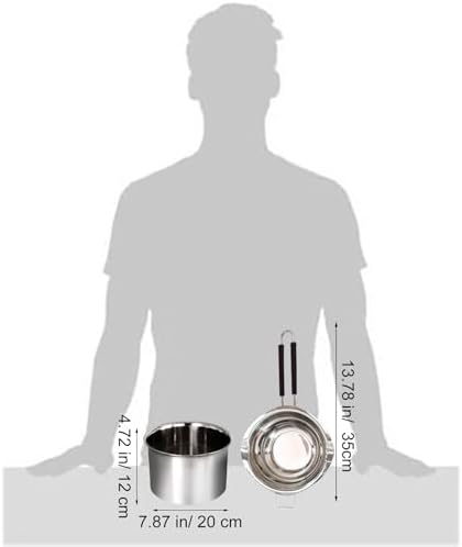 Stainless Steel Double Boiler Melting Pot, Double Boilers for Stove Top