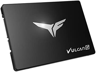TEAMGROUP T-Force Vulcan G 512GB SLC Cache 3D NAND TLC 2.5 Inch SATA III Internal Solid State Drive SSD (R/W Speed up to 550/500 MB/s) T253TG512G3C301