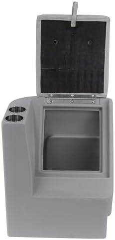 Wise 8WD1305L-1011 Deluxe Series Pontoon Left Lean Back Recliner Section, Grey/Navy/Blue