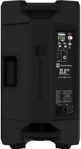 Electro-Voice ZLX-12P-G2 12"" 2-Way 1000W Bluetooth-Enabled Powered Loudspeaker (Black) Bundle with Auray SS-4420 Steel Speaker Stand