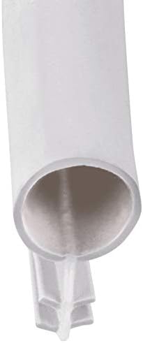 Window Weatherstrip Seal 5/16" Bulb Bubble Kerf Mount 4 Colors & 6 Length Options (500', White)