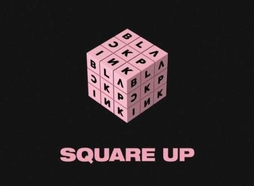 BLACKPINK Square Up 1st Mini Album Black Ver Booklet+PhotoCard+SelfieCard+Lennticular Lyrics+PostCard K-POP Sealed