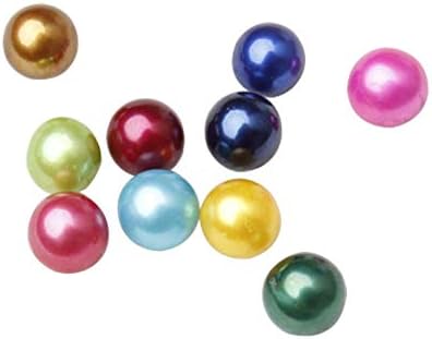 30PCS Freshwater Pearl Oyster Cultured Love Wish Round Pearls Various Shining Meaningful Color, Oysters with Pearls Inside (6-8mm, 30 Pcs/lot)