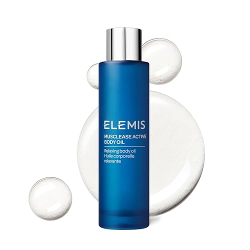 ELEMIS Active Body Concentrate Musclease 100ml, Revitalizing Massage Oil for Tired