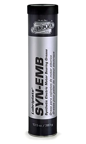 Lubriplate SYN-EMB L0335-098 (PAO)-Based, Lithium Complex Type, Synthetic Grease for Electric Motor Bearings, Contains 40/14.5 oz Cartons (Pack of 40)