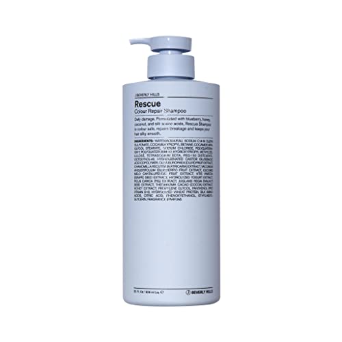 J Beverly Hills Blue Rescue Colour Repair Shampoo with Honey Extract for Hair Shine, (3 Oz, 12 Oz, 32 Oz)