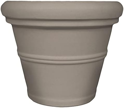 Tusco Products T30 Rolled Rim Pot, Round, Terra Cotta, 30-Inch