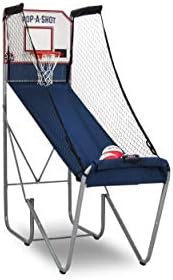 Pop-A-Shot Home Single Shot | 1-Hoop Indoor Electronic Arcade Basketball | Indoor Electronic Arcade Basketball Machine, High Quality Durable Frame