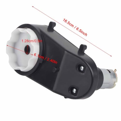 with 6V/12V Motor, RS390 Electric Motor 6V/12V 12000-20000RPM for Kids Electric Cars and Motorcycles High Speed RS390