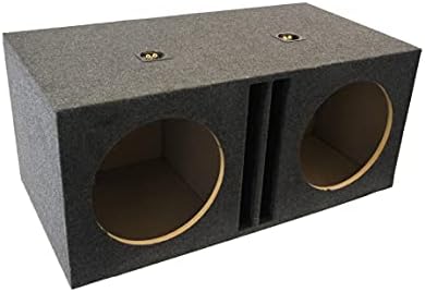 Dual 15" Inch Ported Sub Box SPL Bass Labyrinth Vent Subwoofer Enclosure | Competition low-end punch, holds 2 large drivers