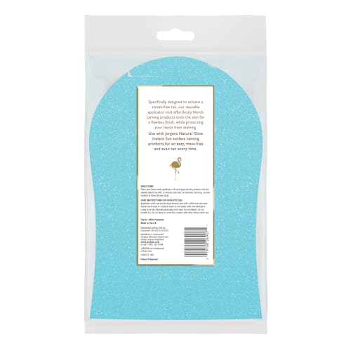 Jergens Natural Glow Body Applicator Mitt, Reusable Tanning Glove