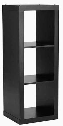 Better Homes and Gardens Versatile 3-Cube Organizer (Black)