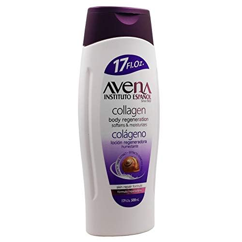 Avena Instituto Espanol Collagen Body Regeneration, Softens & Moisturizes, Skin Repair Formula, 2-pack Of 17 FL Oz each, 2 Bottles