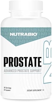 NutraBio Prostate- Advanced Prostate Function Support- Inflammation Defense and Antioxidant Support- 90 Capsules