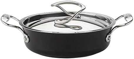 Circulon Style Hard Anodised Sauteuse, 24cm/2.8L