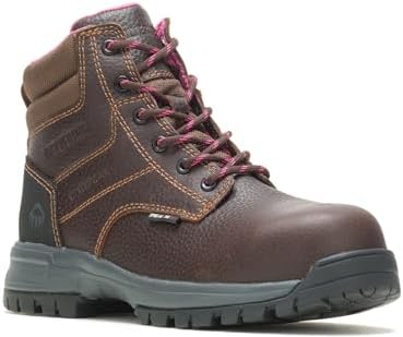 Wolverine Women's Piper Waterproof Composite Toe 6in Construction Boot